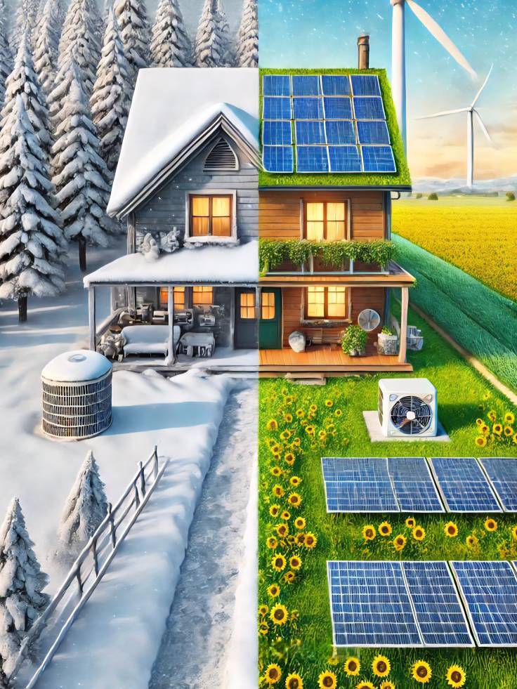 بررسی بازده واقعی پنلهای خورشیدی در فصول مختلف سال | سولاتک